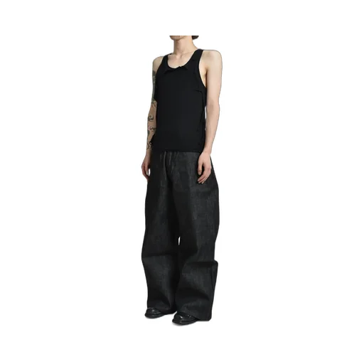 Raw Denim Japanese Ultra Loose Fit / Blk