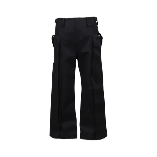 Ertical Pocket Cargo Pants / Blk
