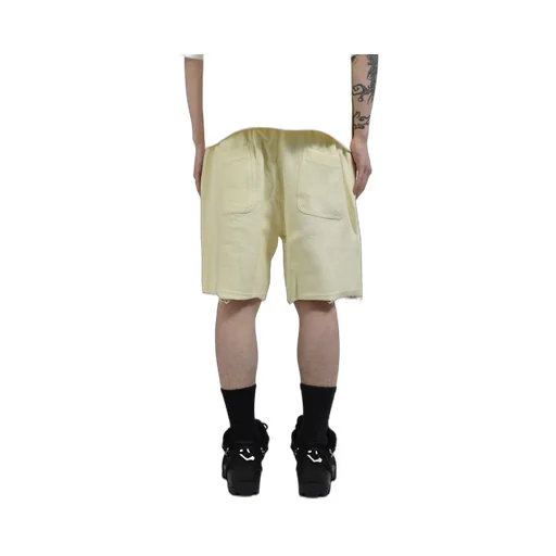 Race Herringbone Short / Wht