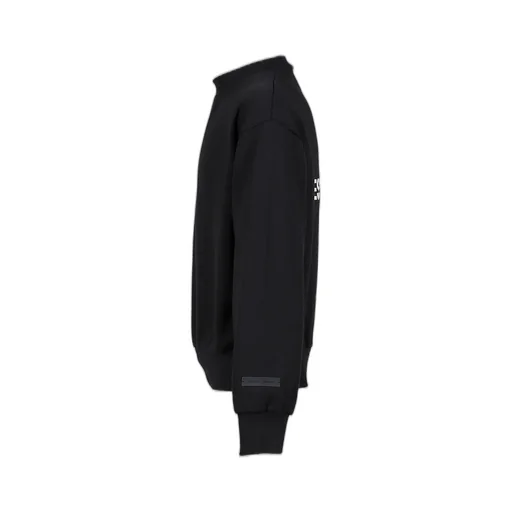 Classic Fit Fleece Crewneck / Jet Blk
