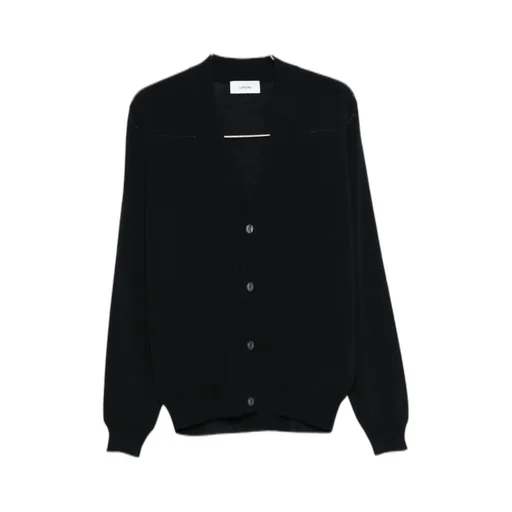 Lardini V-Neck Buttoned Cardigan