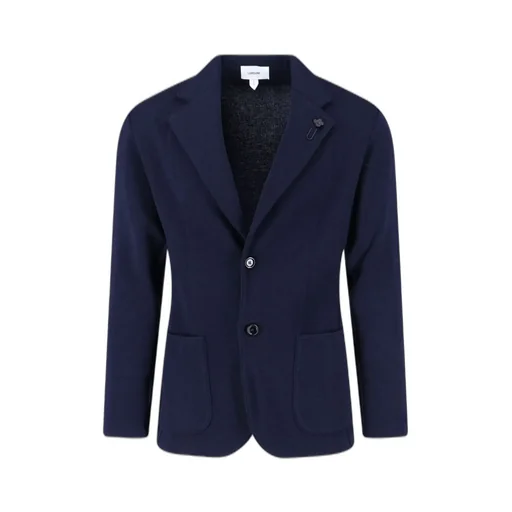 Lardini Single Breasted Brooch Detailed Blazer