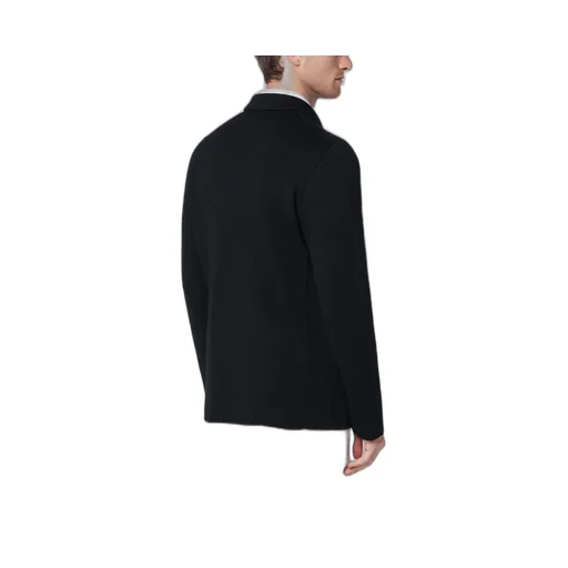 Lardini Double-Breasted Tone-On-Tone Blazer