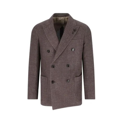 Lardini Double-Breasted Blazer