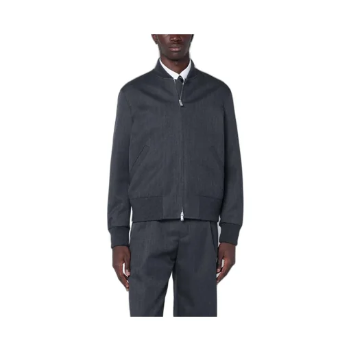 Lardini Zipped Twill Jacket