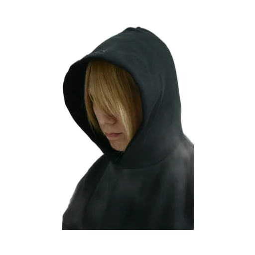 Classic Fit Fleece Hoodie / Jet Blk