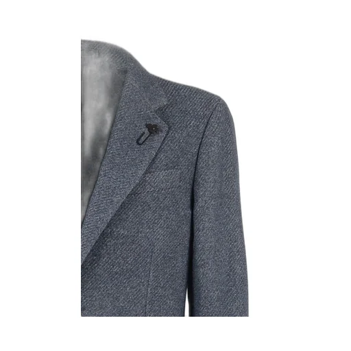 Lardini Single-Breasted V-Neck Jacket