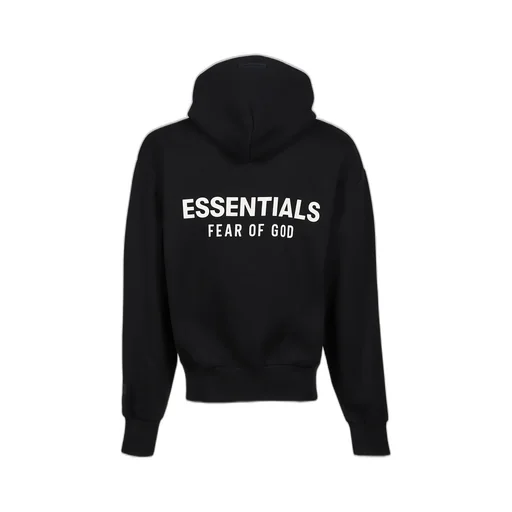 Classic Fit Fleece Hoodie / Jet Blk