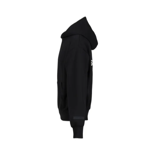 Classic Fit Fleece Hoodie / Jet Blk
