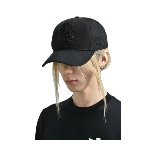 Ma Quad Crystal Canvas Hat / Blk