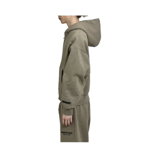 Classic Fit Fleece Zip Up Hoodie / Homestead Heather