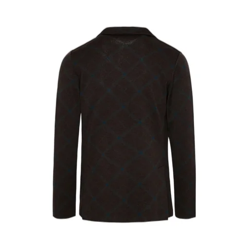 Lardini Single Breasted Checked Jacket