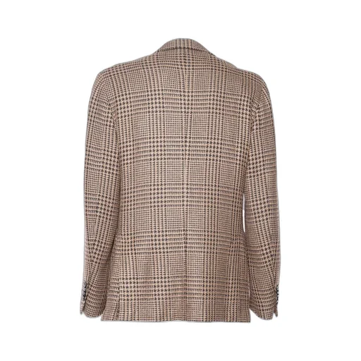 Lardini Single-Breasted Checked Blazer