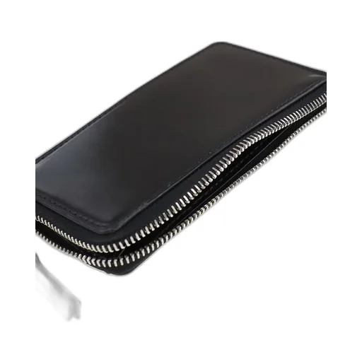 Patina Zip Coin Card Holder / Blk