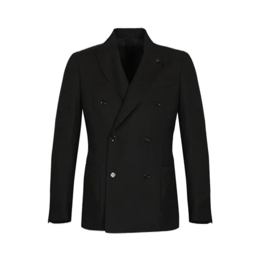 Lardini Double-Breasted Tailored Blazer