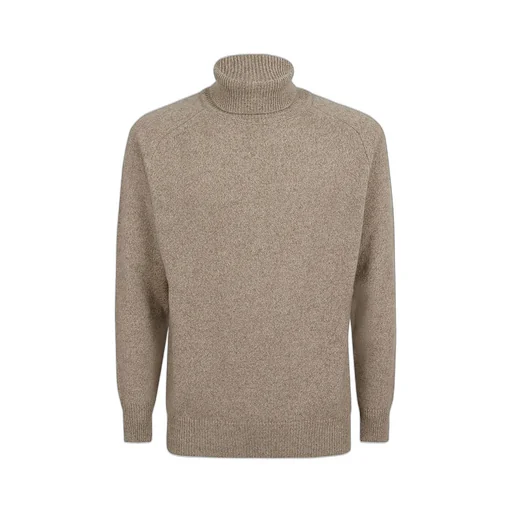 Lardini Turtleneck Ribbed-Knit Jumper