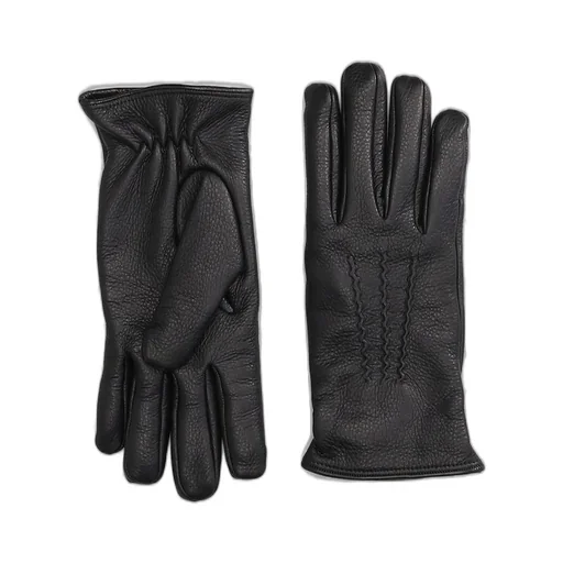 Lardini Stitched Leather Gloves