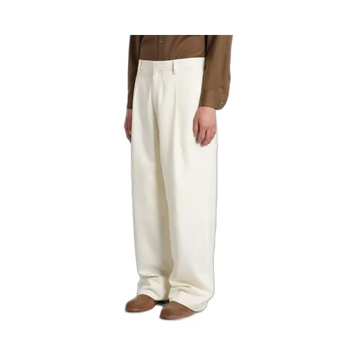 Lardini Pleated Straight-Leg Pants