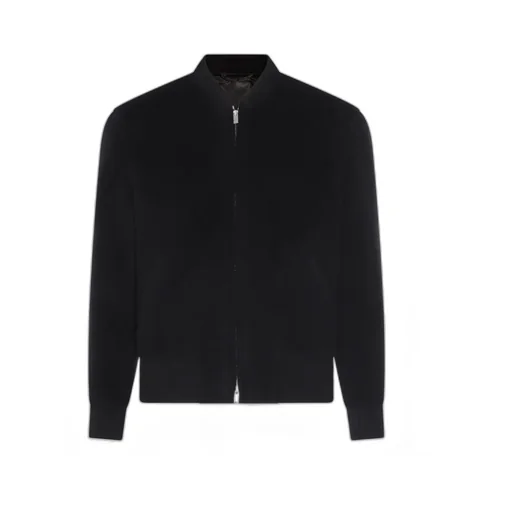 Lardini Long-Sleeved Zip-Up Jacket
