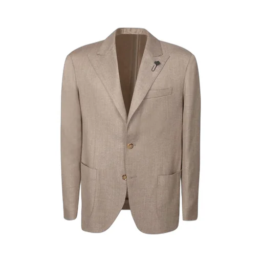 Lardini Single-Breasted Long Sleeved Blazer