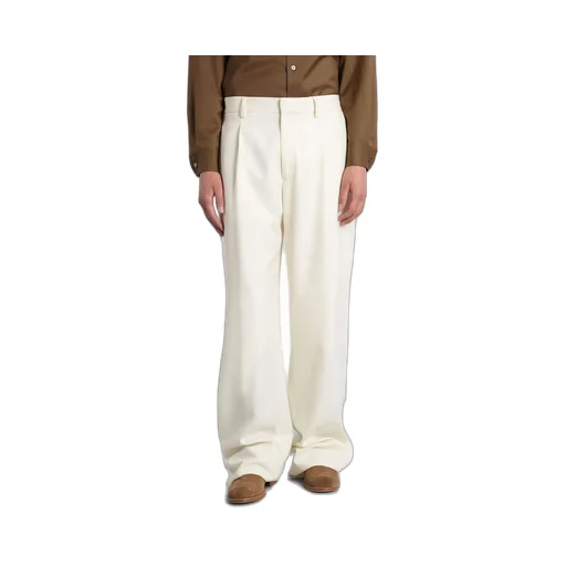 Lardini Pleated Straight-Leg Pants