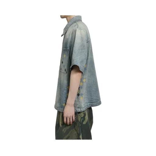 Ma Quad Embroidered Shirt / Ind