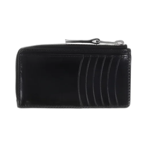 Patina Zip Coin Card Holder / Blk
