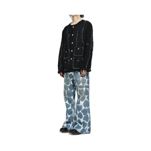 Tweed Hobo Jacket / Black