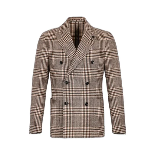 Lardini Double-Breasted Tailored Blazer