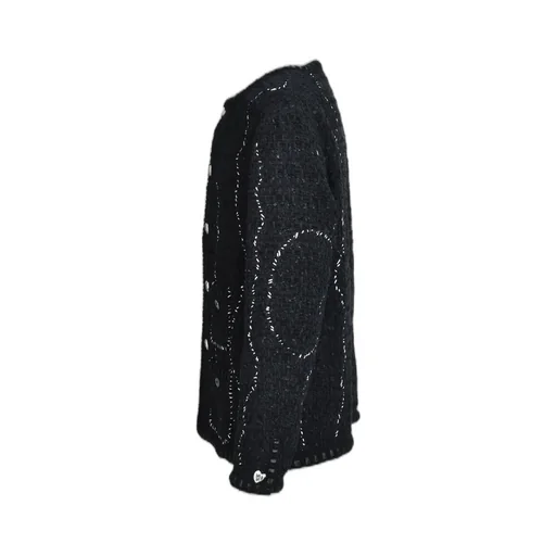 Tweed Hobo Jacket / Black