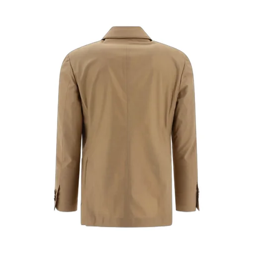 Lardini Twill Double-Breasted Blazer