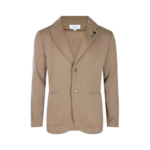 Lardini Long Sleeve Single-Breasted Jumper