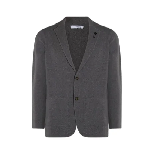 Lardini Long Sleeve Single-Breasted Jumper