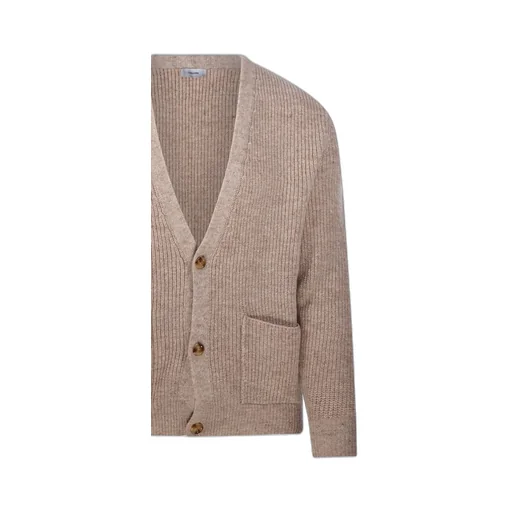 Lardini Ribbed Cardigan Knitwear