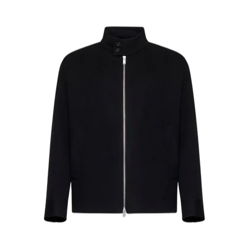 Lardini Zip-Up Straight Hem Jacket