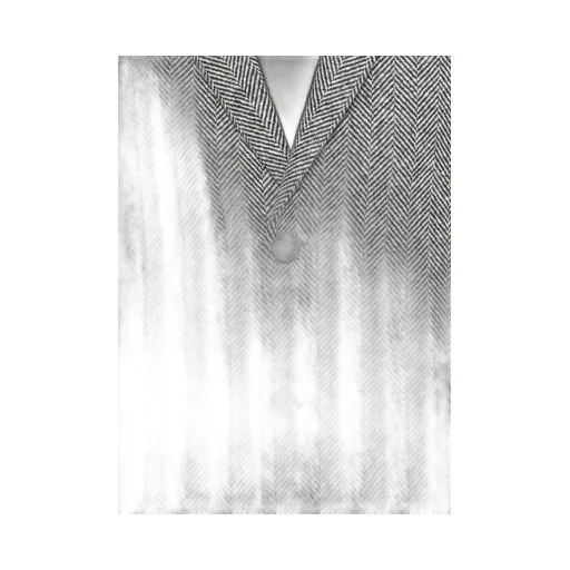 Lardini Herringbone Wool Coat
