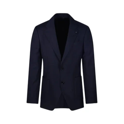 Lardini Virgin Wool Single-Breasted Jacket