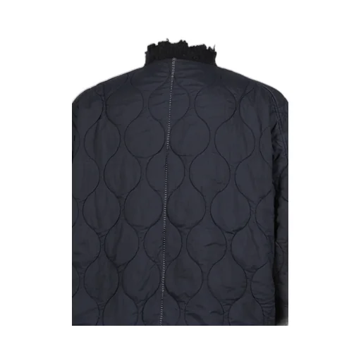 Slash Seam Tribal Camouflage Flight Jacket / Blk