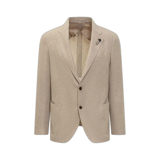Lardini Single-Breasted Tailored Blazer