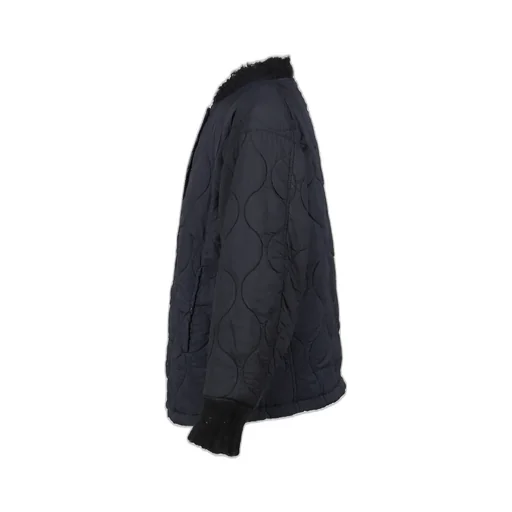 Slash Seam Tribal Camouflage Flight Jacket / Blk