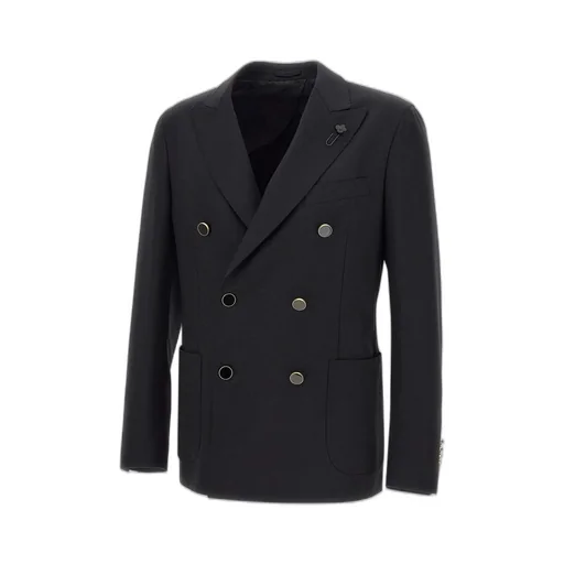 Lardini Double-Breasted Tailored Blazer