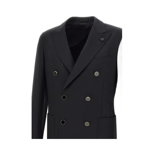 Lardini Double-Breasted Tailored Blazer