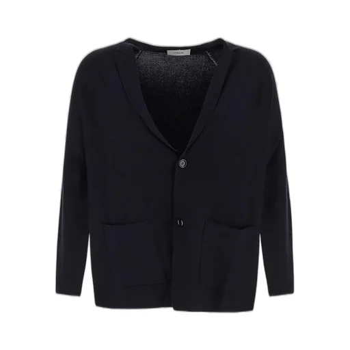 Lardini V-Neck Buttoned Cardigan