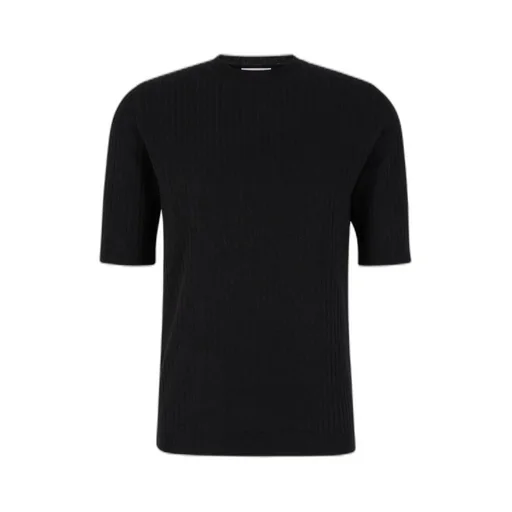 Lardini Ribbed Knit Crewneck T-Shirt