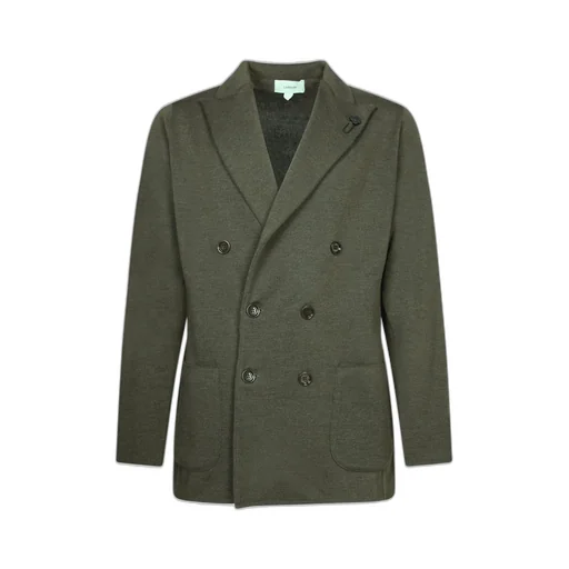 Lardini Double-Breasted Tailored Blazer