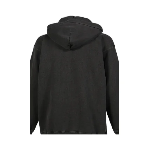 Hand Embroidery Hoodie / Blk. Sil Deco