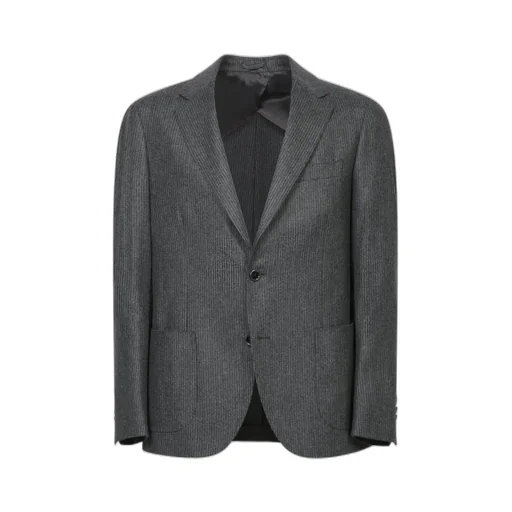 Lardini Single Breasted Striped Two-Piece Suit