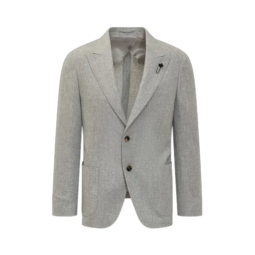 Lardini Single-Breasted Tailored Blazer