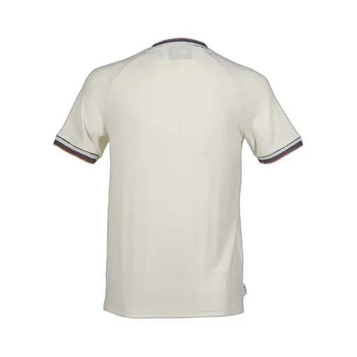 Clot Knt Clr Tee / Crmwht