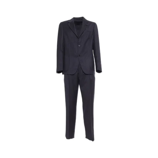 Lardini Single Breasted Striped Two-Piece Suit